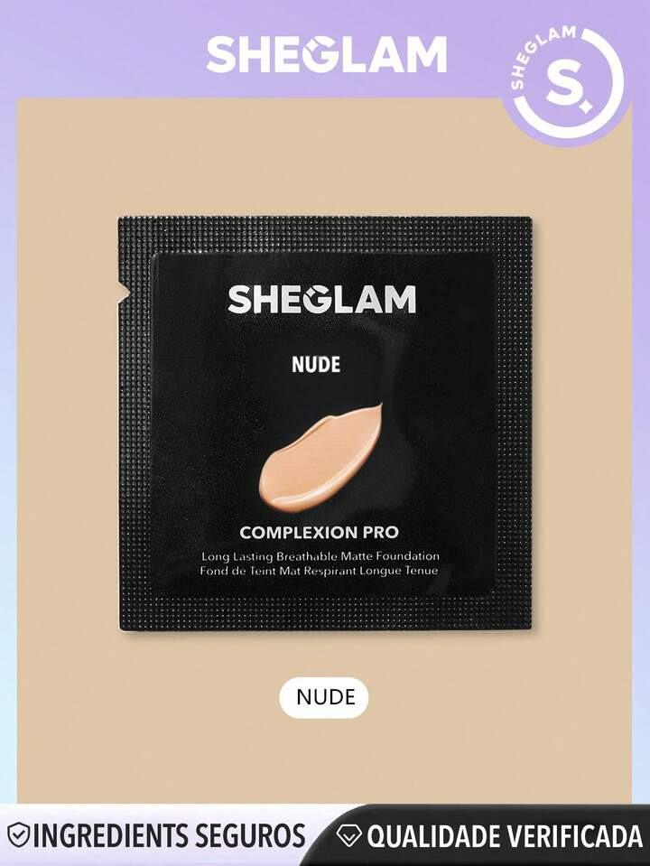 SHEGLAM Amostras de base mate de longa duração nuas | SHEIN