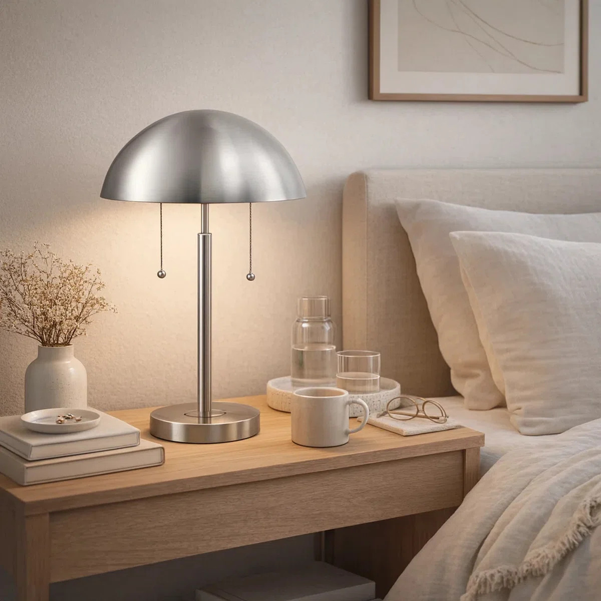 Lighting, 20"h, Table Lamp, Metal, Contemporary | Wayfair North America