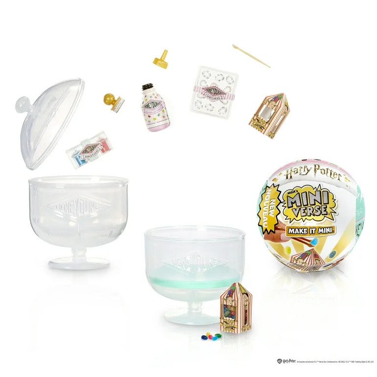 MGA's Miniverse - Make It Mini Honeydukes Harry Potter Mini Collectibles, Blind Pack, Diy, Resin,... | Walmart (US)