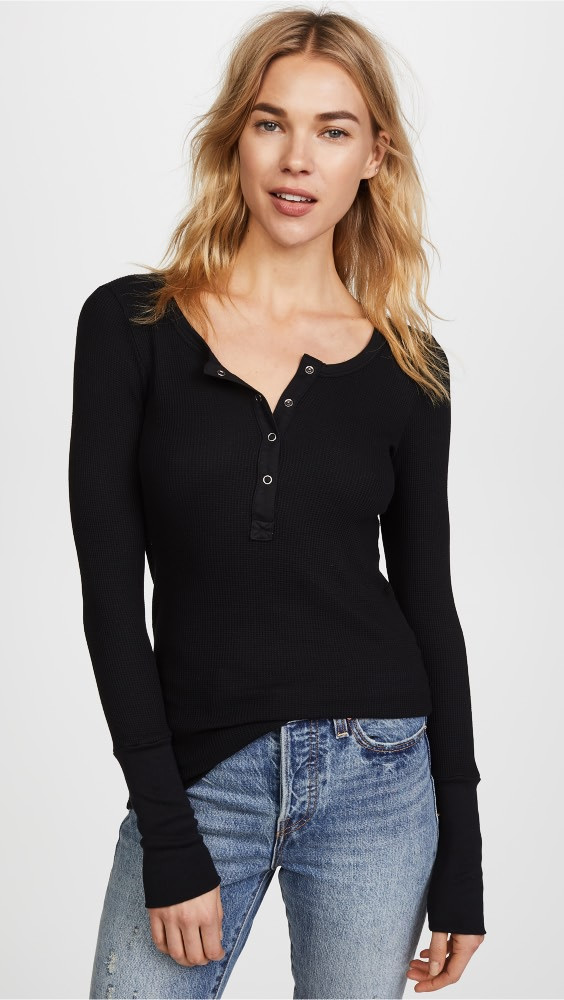 Splendid Thermal Henley | Shopbop | Shopbop