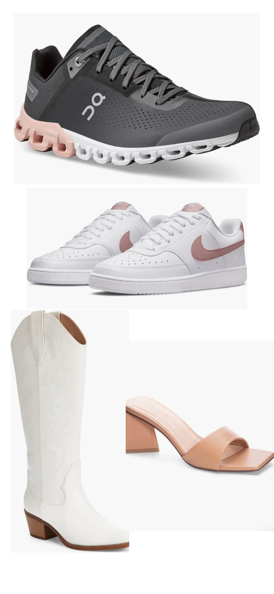 Nordstrom sale: shoes!!! 👟 
Nordstrom sale finds, Nordstrom sale, sneakers, white cowgirl boots, heels, onclouds, sneaker sale 

#LTKshoecrush #LTKFind #LTKxNSale