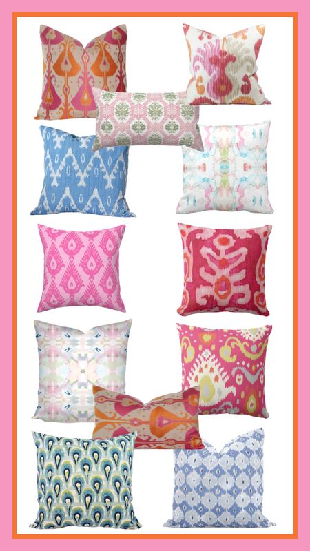 Here are a bunch of throw pillows with a similar feel as Laura Park pillows! These would be so cute in a dorm or apartment 🤗

#LTKhome #LTKunder100 #LTKU