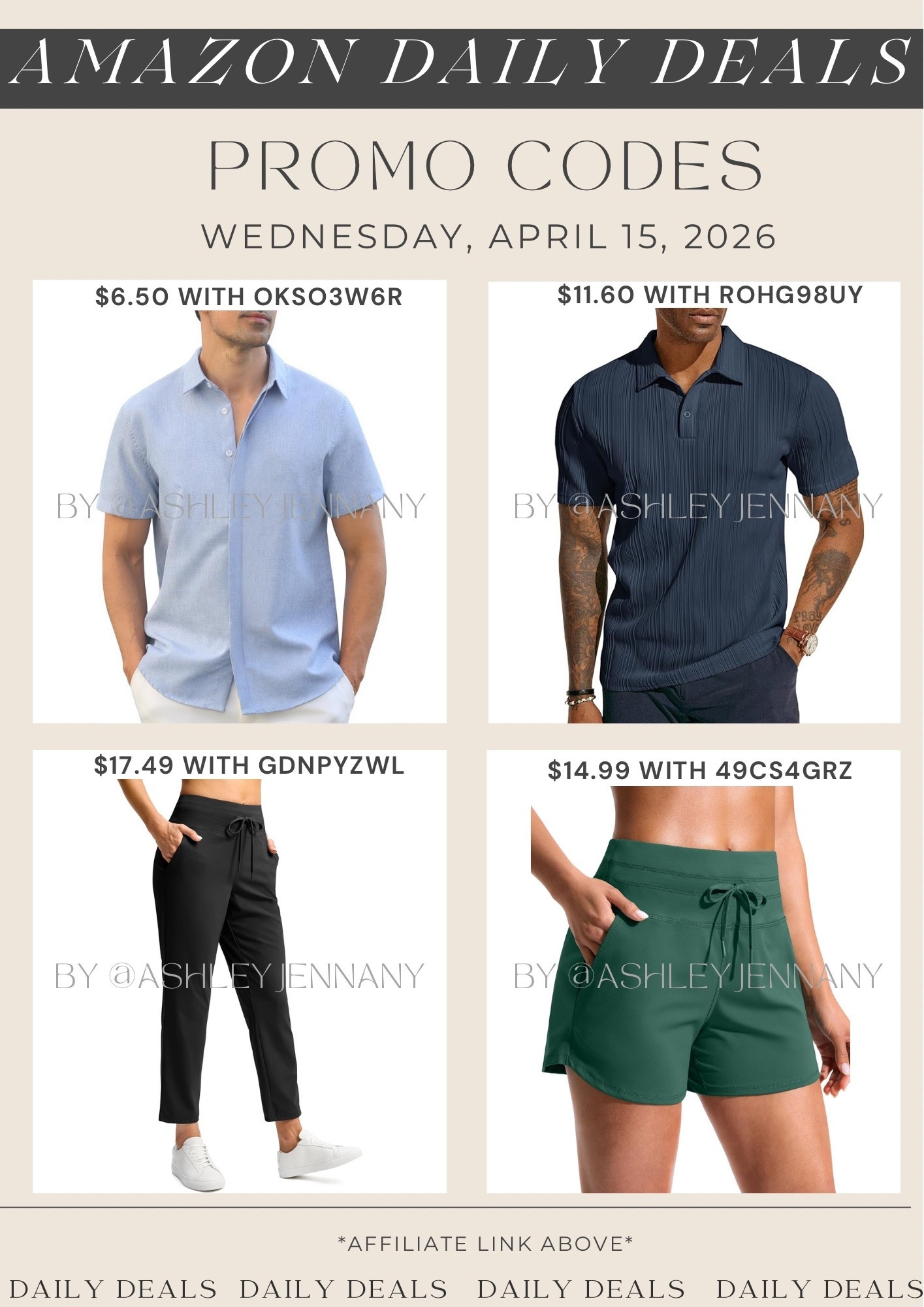 Amazon deals 

#LTKSaleAlert #LTKMidsize #LTKMens