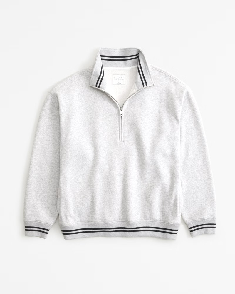 Essential Vintage Sunday Half-Zip | Abercrombie & Fitch (US)