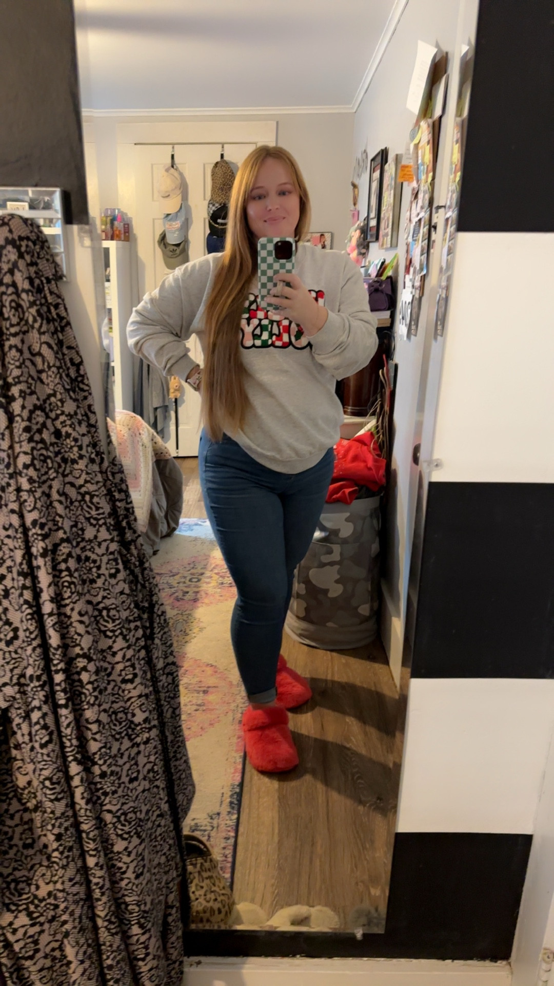 Can’t believe it’s nearly Christmas Day!

I am all wrapped and so close to being finished with all my holiday baking.

Here is the fit I wore today for my last day working insta cart until after Christmas. I am absolutely LOVING these fuzzy Croc slippers! 

#LTKFindsUnder50 #LTKHoliday #LTKstorytime