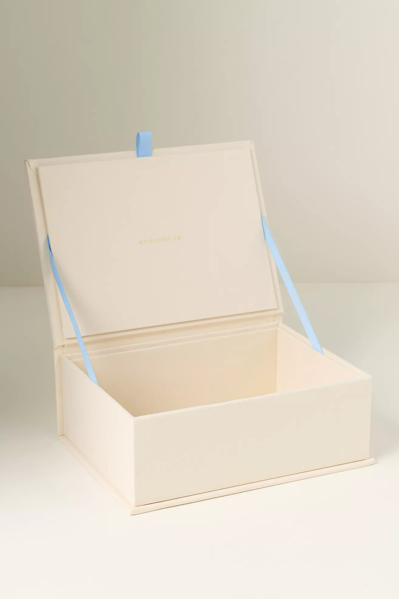 Rifle Paper Co. Delphine Large Embroidered Keepsake Box | Anthropologie (US)