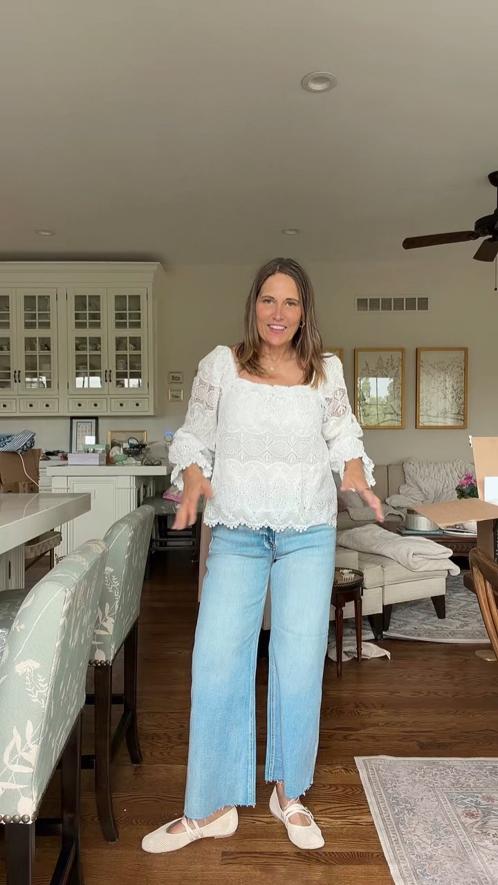 Such a feminine top.

#LTKOver40 #LTKSeasonal