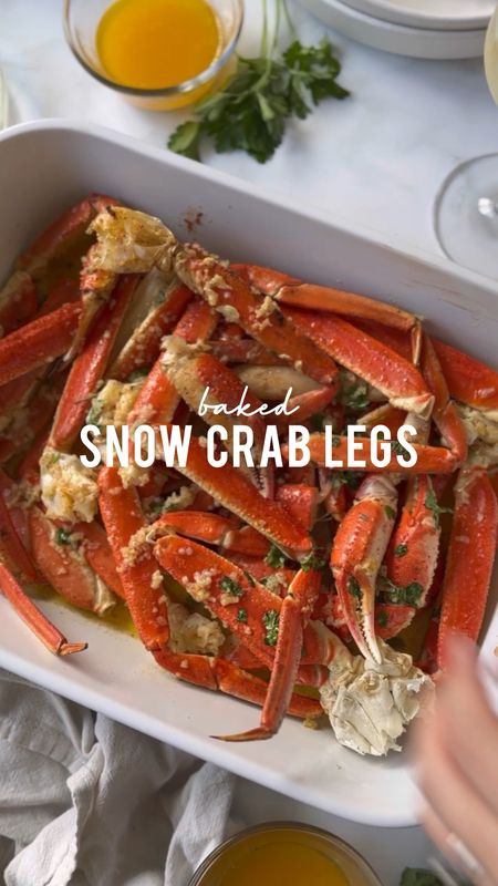 The only thing hard about crab legs is eating them. I’ve got 5 ways to easily cook crab legs on the blog! Hollandhouseeatery.com

#LTKhome #LTKVideo