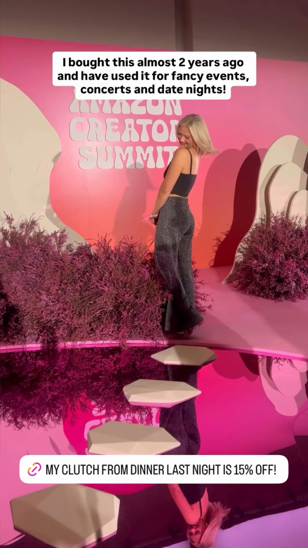 I bought this almost 2 years ago and have used it for fancy events, concerts and date nights!