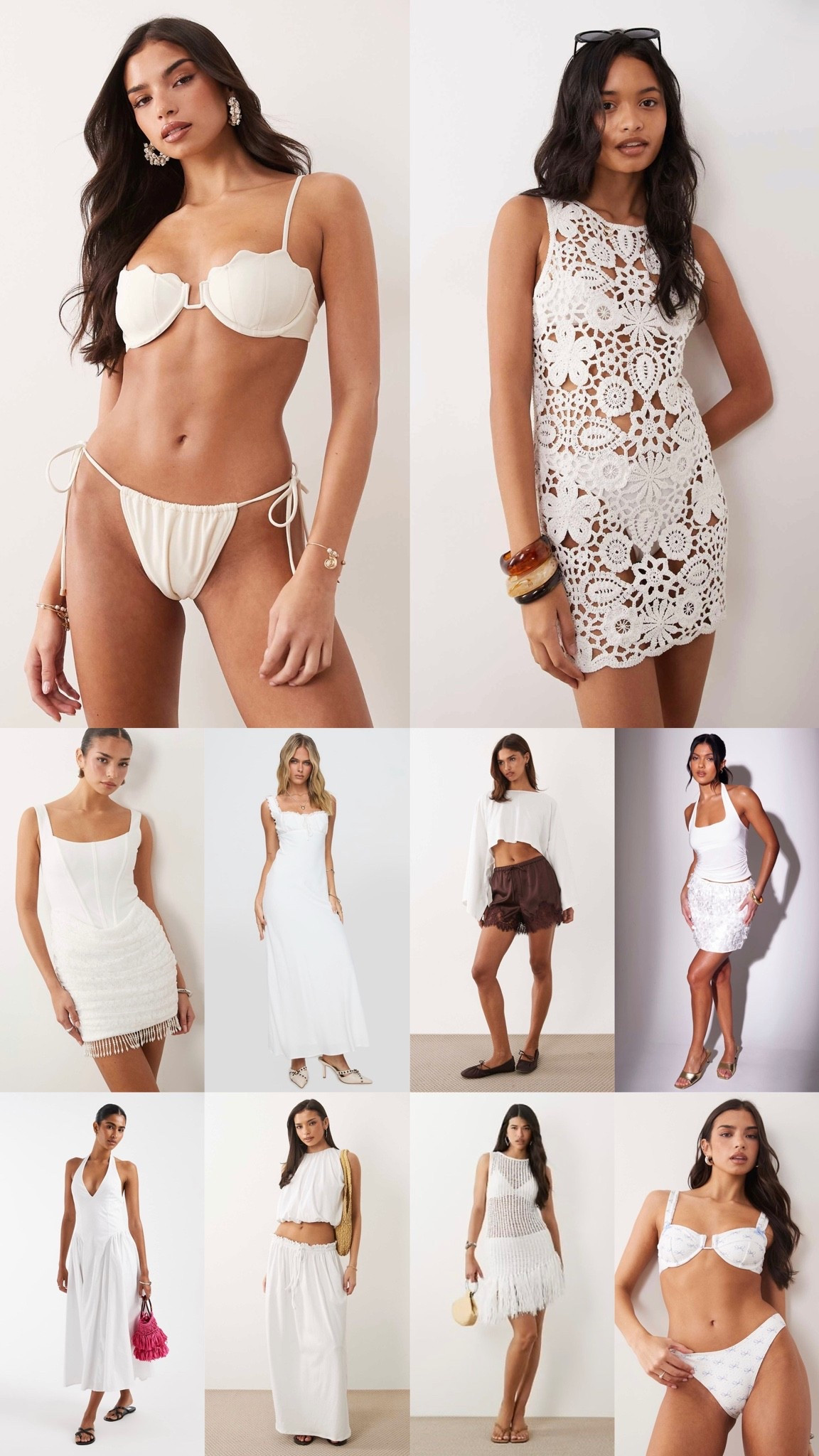 Brides to be outfit inspo 🤍✨ summer whites, swimwear, white dress

#LTKsummer #LTKwedding #LTKdresses