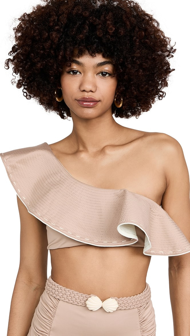 Johanna Ortiz Singing Waves Bikini Top | SHOPBOP | Shopbop