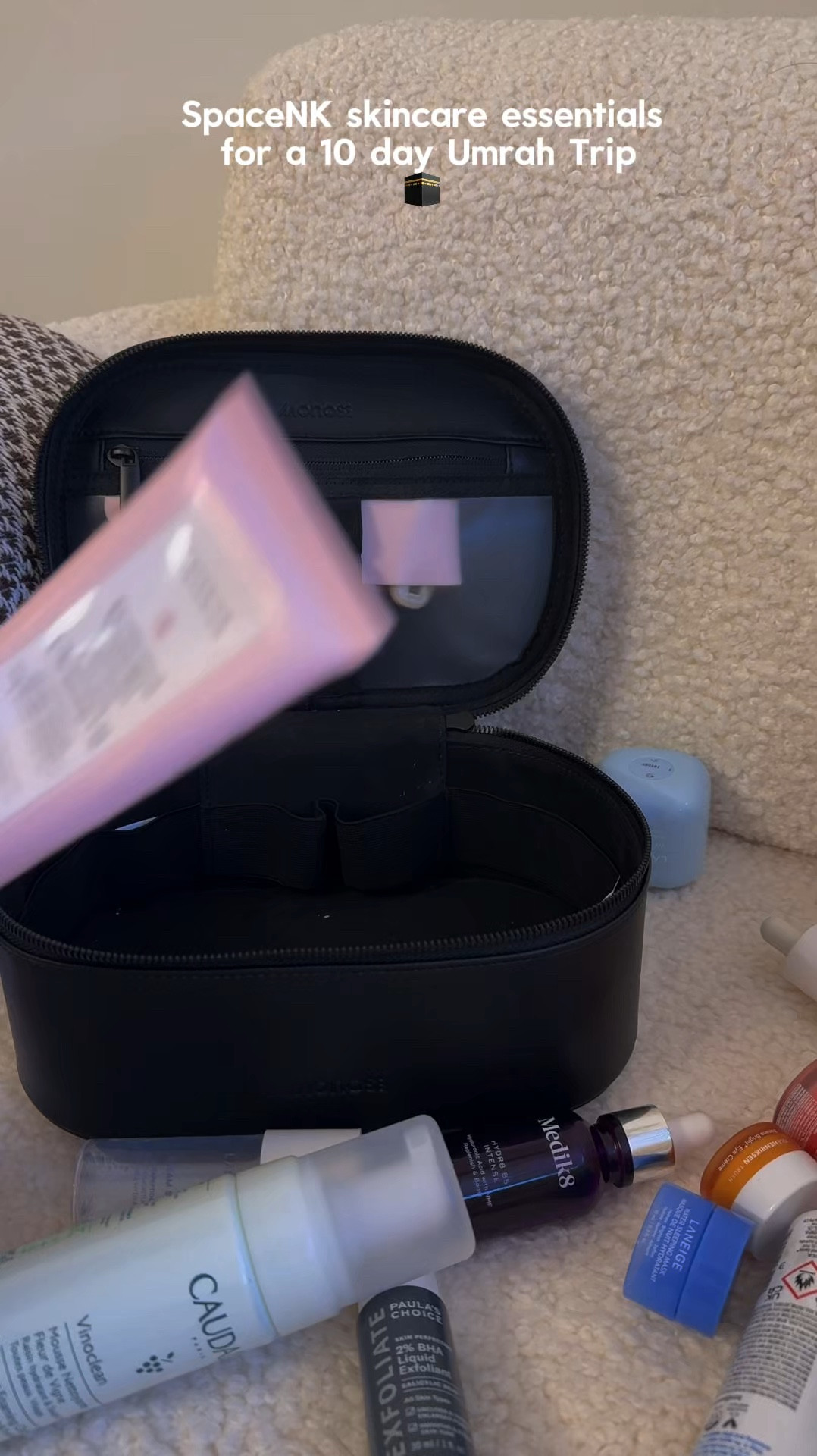 All my skincare essentials for a 10day umrah trip - so important to look after my skin even whilst I'm away for pilgrimage. I narrowed it down to one of every important thing in my skincare routine! 

AD #spacenk 



#LTKbeauty