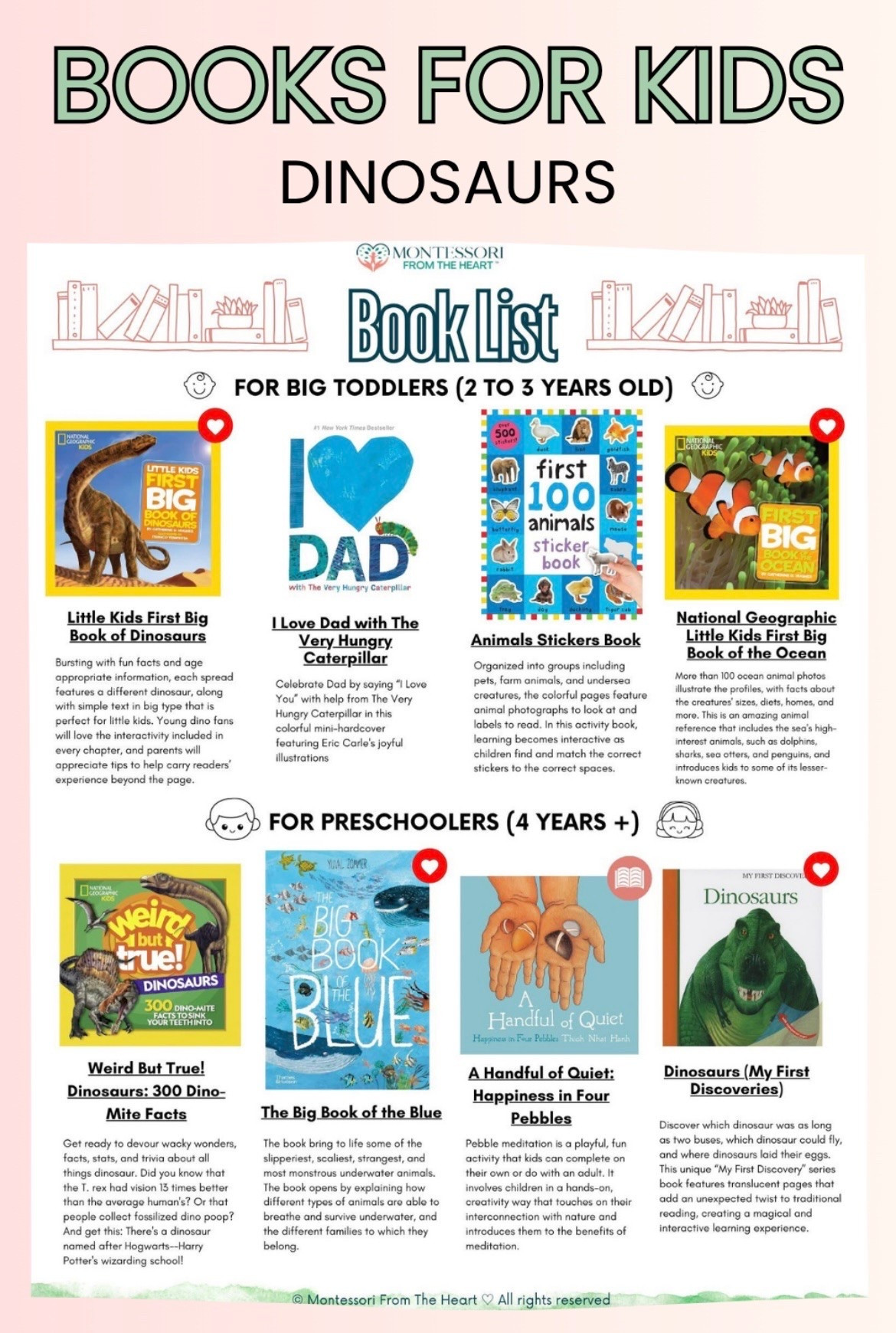 Dinosaurs ~ Books for Kids

#LTKhome #LTKkids #LTKfamily