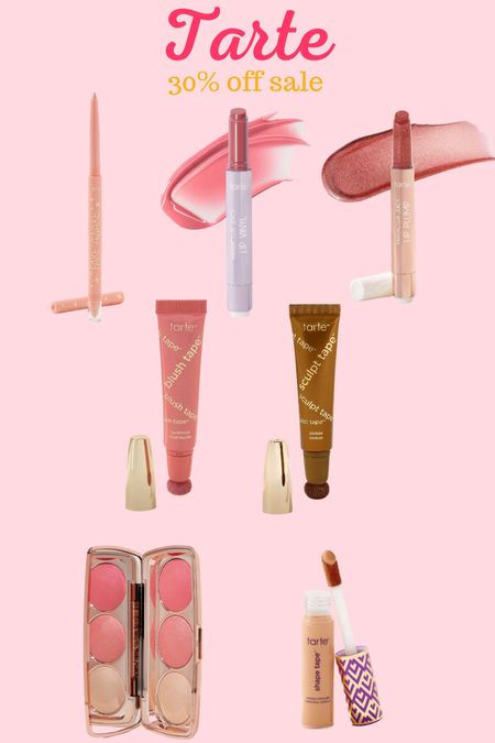 Tarte 30% off sitewide! The lippies are my favorite! Great blush options too (palette and liquid)



#LTKbeauty #LTKsalealert #LTKfindsunder50