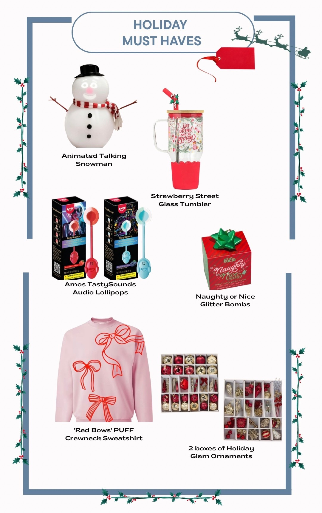 Holiday must haves! 2025

#LTKHoliday #LTKSeasonal #LTKGiftGuide