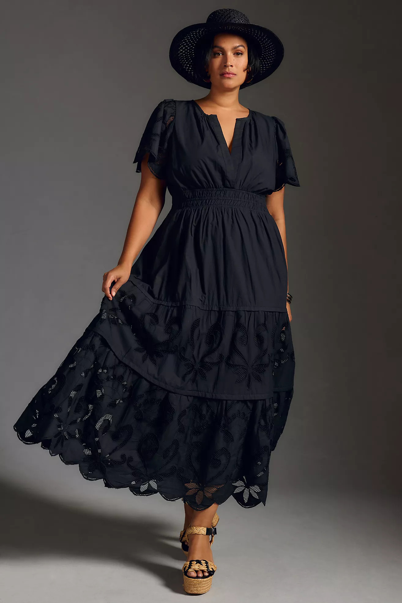 The Somerset Maxi Dress: Cutwork Edition | Anthropologie (US)