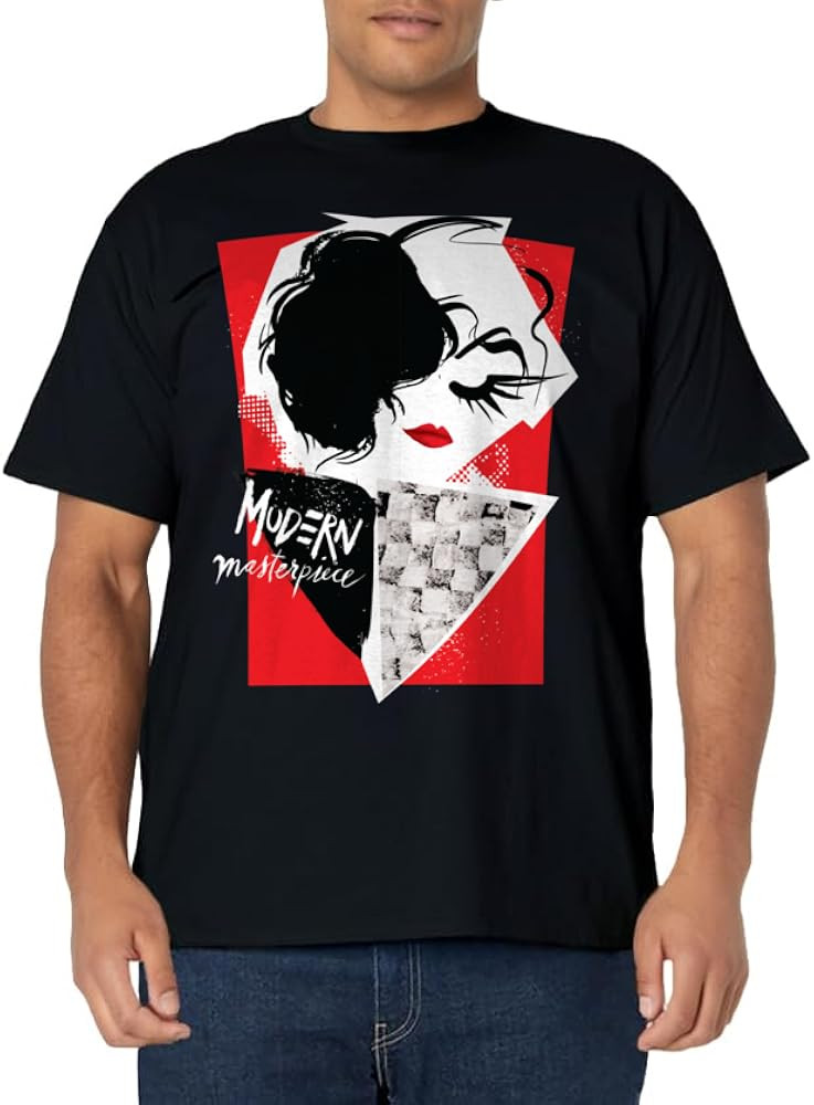 Disney Cruella Modern Masterpiece Collage T-Shirt | Amazon (US)