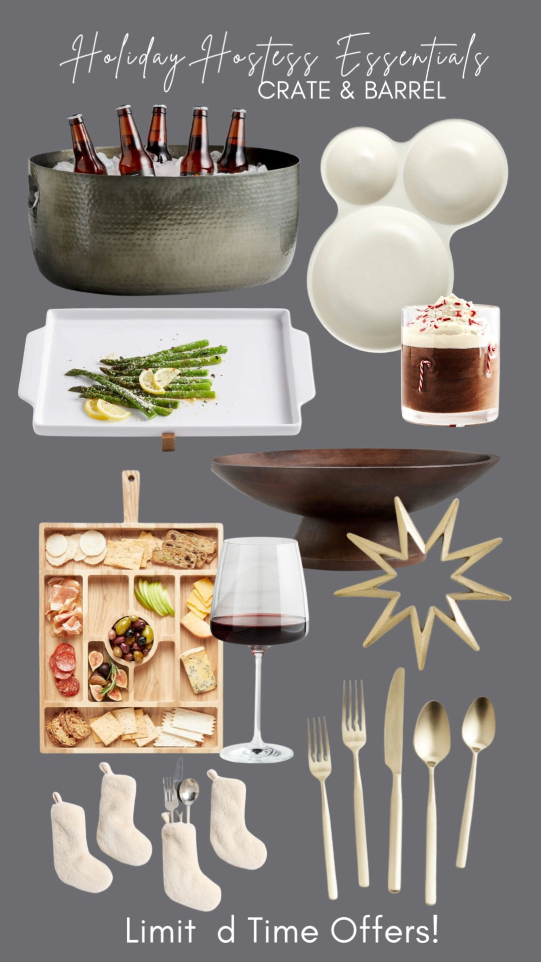 Holiday Hostess Essentials from Crate & Barrel

Effortless holiday hosting is HERE! ✨🎄 Your Crate & Barrel checklist for the chicest, easiest party setup of the season.

#crate&barrel #hostessessentials

#LTKGiftGuide #LTKCyberWeek #LTKSaleAlert