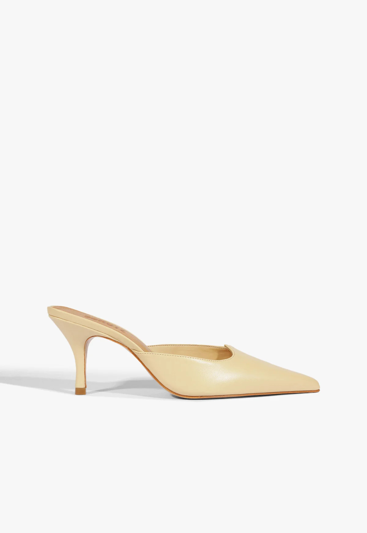 Buffy Stiletto Pumps | Beige | Leather | Schutz (US)