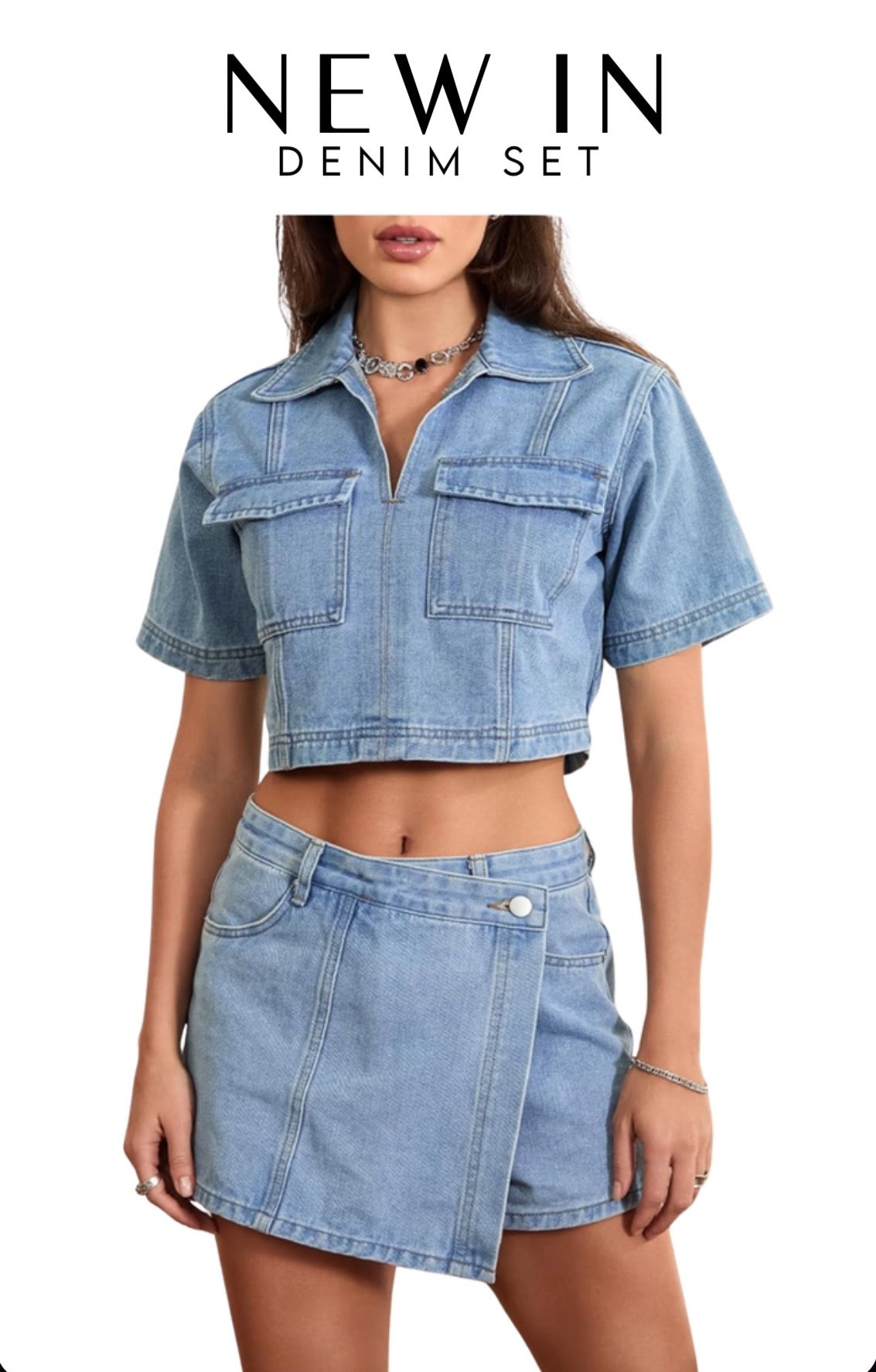 Denim set 💙✨

Spring look, summer look, holiday, holiday look, bag, vacation, earrings, hoops, drop earrings, cross body, sale, sale alert, flash sale, sales, ootd, style inspo, style inspiration, outfit ideas, neutrals, outfit of the day, ring, belt, jewelry, accessories, sale, tote, tote bag