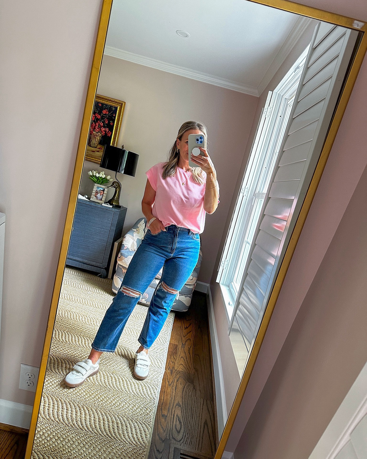 These are the jeans that hooked me on Abercrombie. Wearing a size 27 SHORT. I own these in a million washes and prefer the Curve Love fit a little extra room in the thighs. 

#LTKxAF #LTKFindsUnder100 #LTKSaleAlert