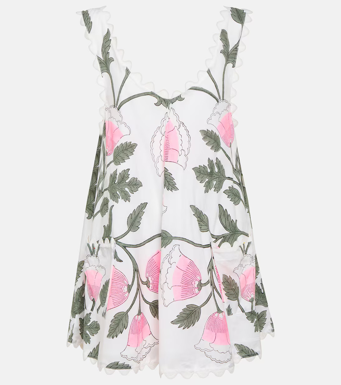 Floral cotton minidress | Mytheresa (US/CA)