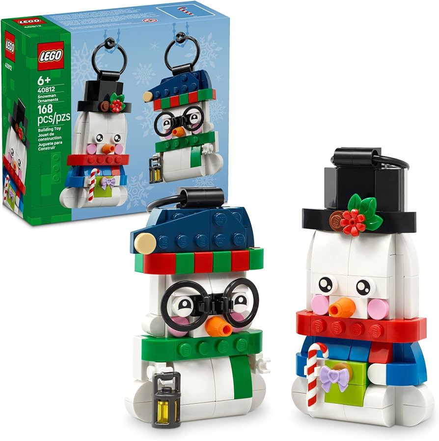 LEGO Snowman Ornaments 40812 | Amazon (US)