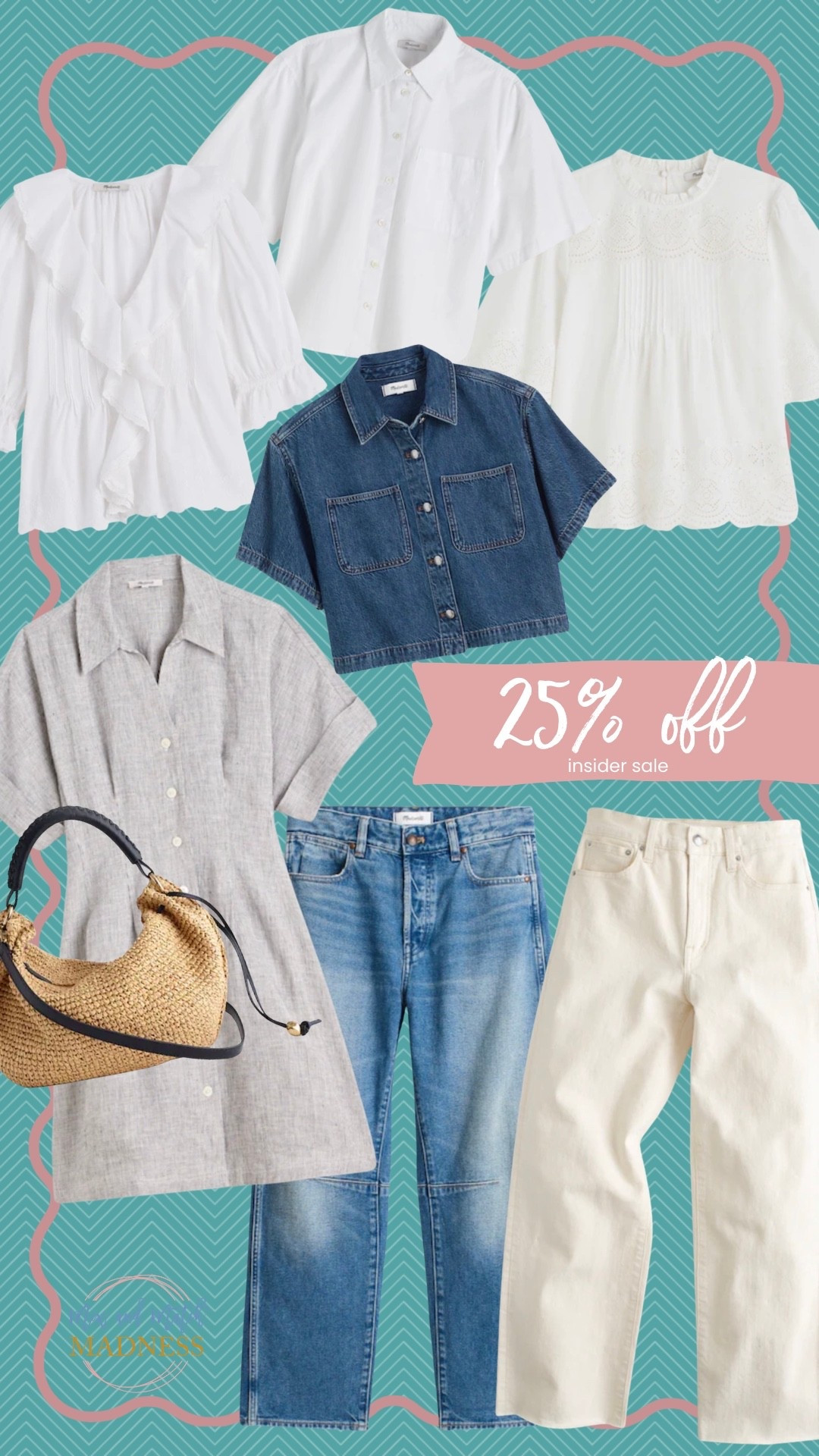 Madewell is having their Insider Sale…25% off sitewide. This is the time to stock up on your favs or purchase a new denim or that bag you have been eyeing! 

#LTKspring #LTKdayinmylife #LTKSaleAlert