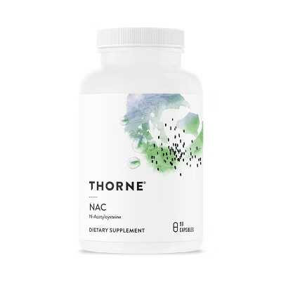 THORNE - NAC - N-Acetylcysteine - 500mg - Supports Respiratory Health and Immune Function*; Promotes Liver and Kidney Detox - 90 Capsules | Target