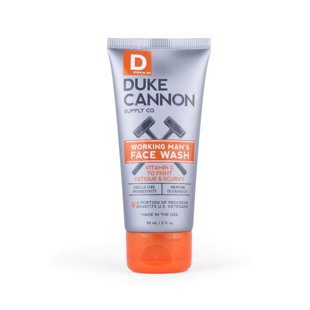 Duke Cannon Supply Co. Working Man's Face Wash - Trial Size - 2 fl oz | Target