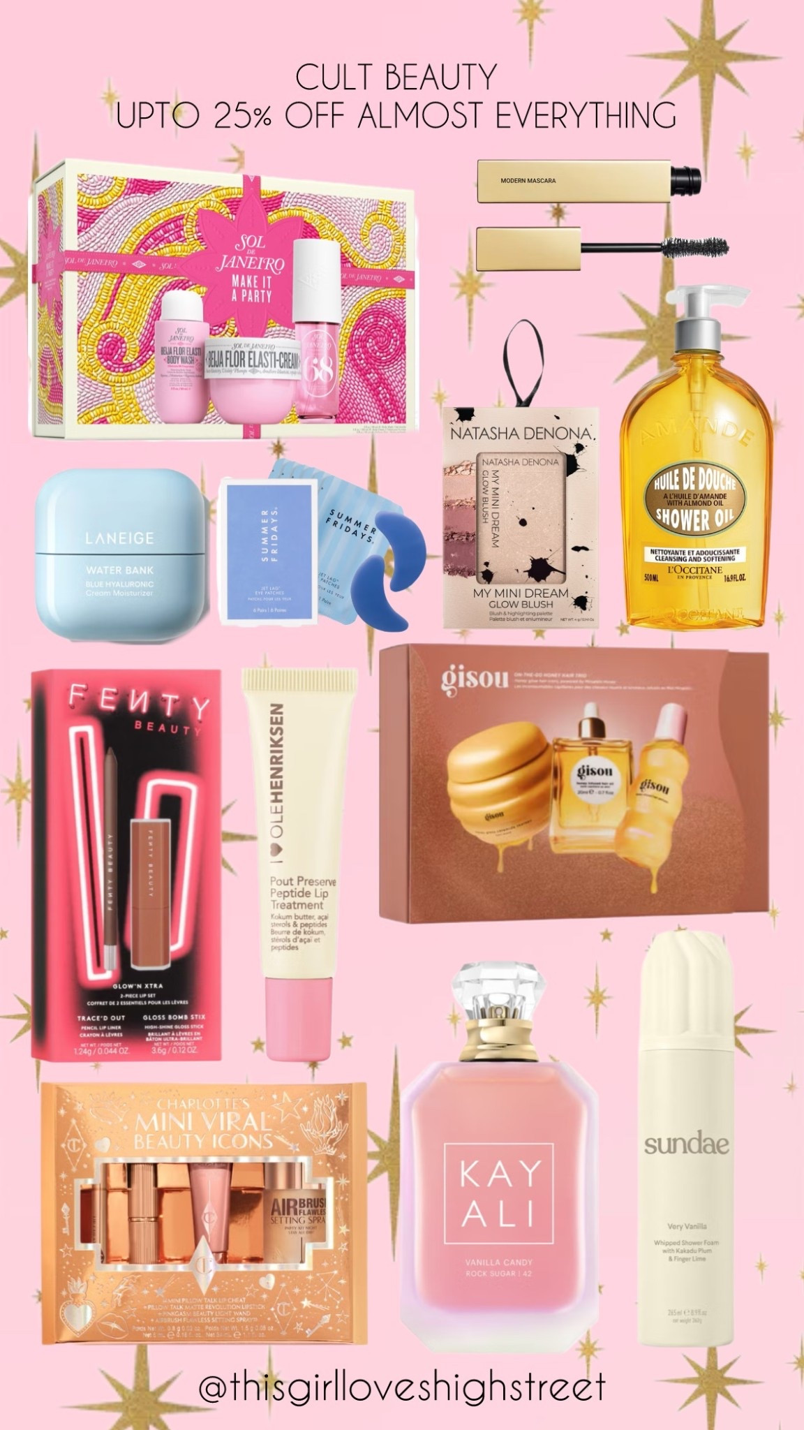 Cult beauty UPTO 25% off almost everything 

#LTKbeauty #LTKgiftguide #LTKCyberWeek