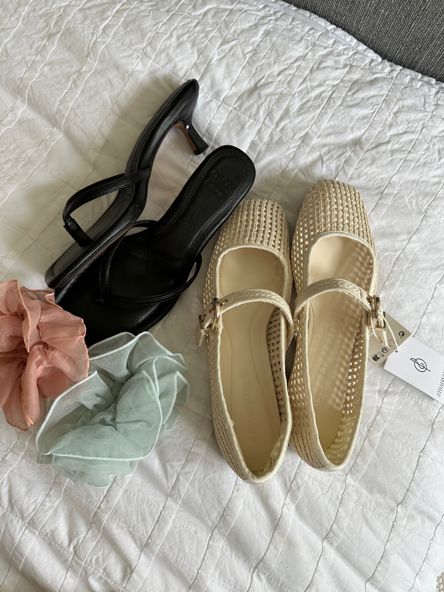 Links from my ASOS reel
Not many sizes left in the mesh ballet pumps, so have linked a few other pairs. 

#LTKfindsunder50 #LTKshoecrush