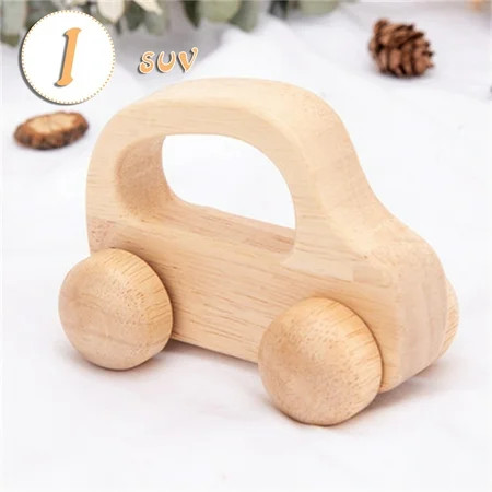 Tepsmf Car Toys Let s Make Wooden Car Toys Wood Rattle Toy Cars Handmade Wood Eco Toy Car Christmas  | Walmart (US)