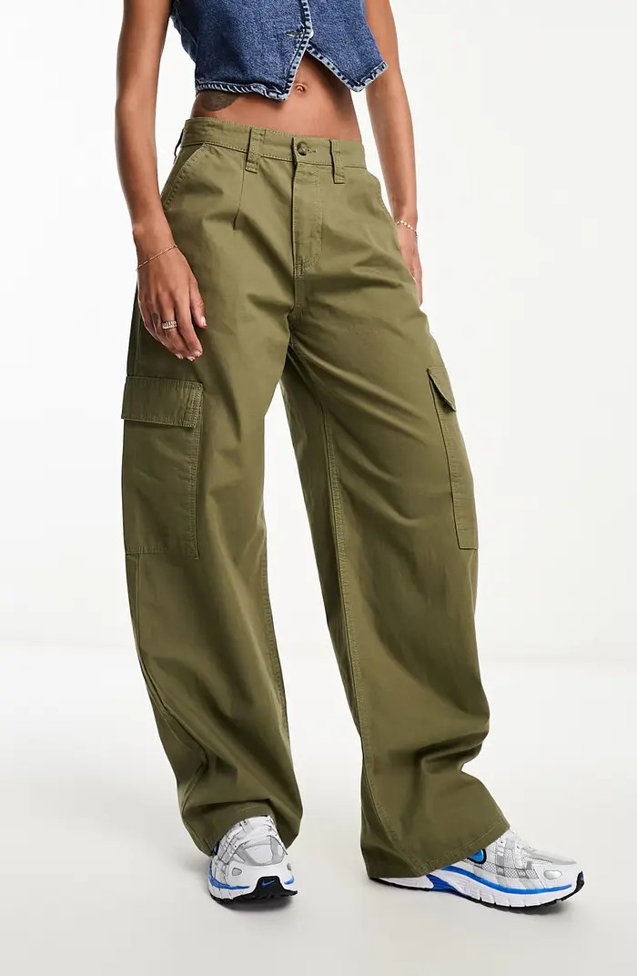 Oversize Cotton Cargo Pants | Nordstrom