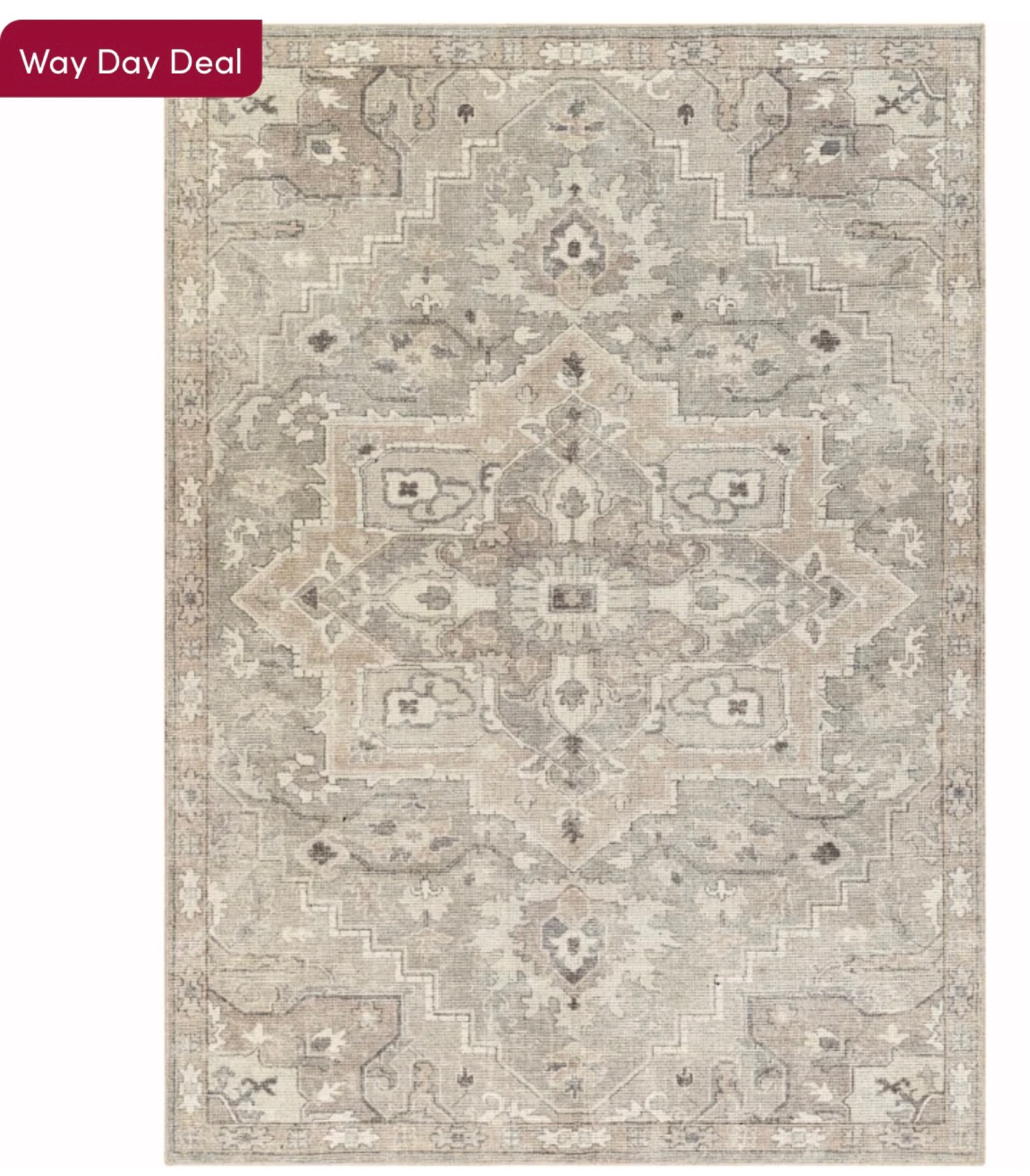 Beautiful neutral rug on sale!

#LTKhome #LTKsalealert #LTKSeasonal