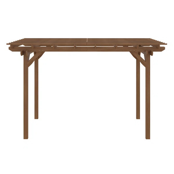 12 Ft. W x 10 Ft. D Solid Wood Pergola | Wayfair North America
