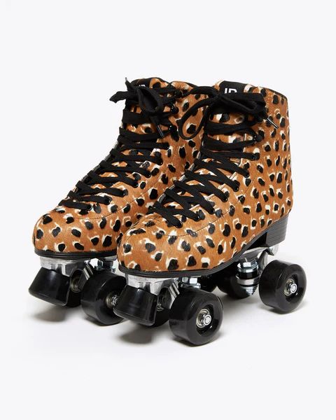 Whip It Skates - Tan Cheetah | ban.do Designs, LLC