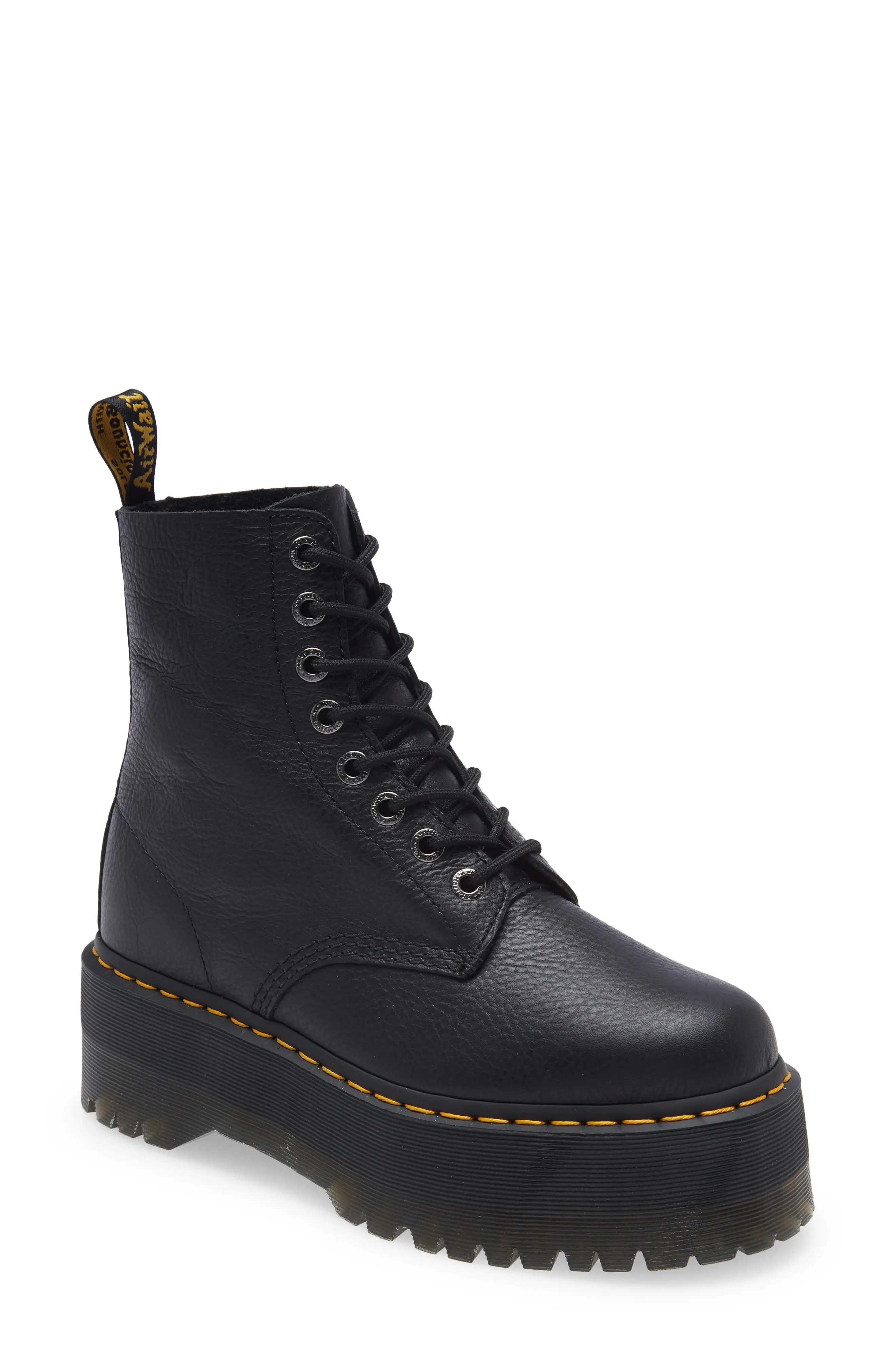 Dr. Martens 1460 Pascal Max Boot in Black at Nordstrom, Size 6Us | Nordstrom