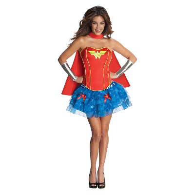 DC Comics Women Wonder Woman Flirty Costume | Target