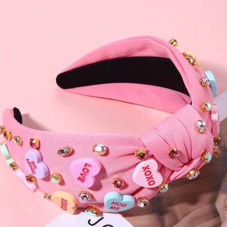Valentine's Day headband 
Vday headband 
Heart headband 
Valentines gift 
Valentines accessories 

#LTKfamily #LTKGiftGuide #LTKkids