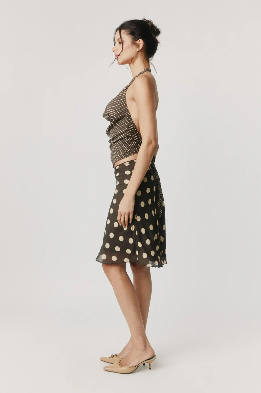 Penny Skirt | Yellow Dot | With Jean (US)