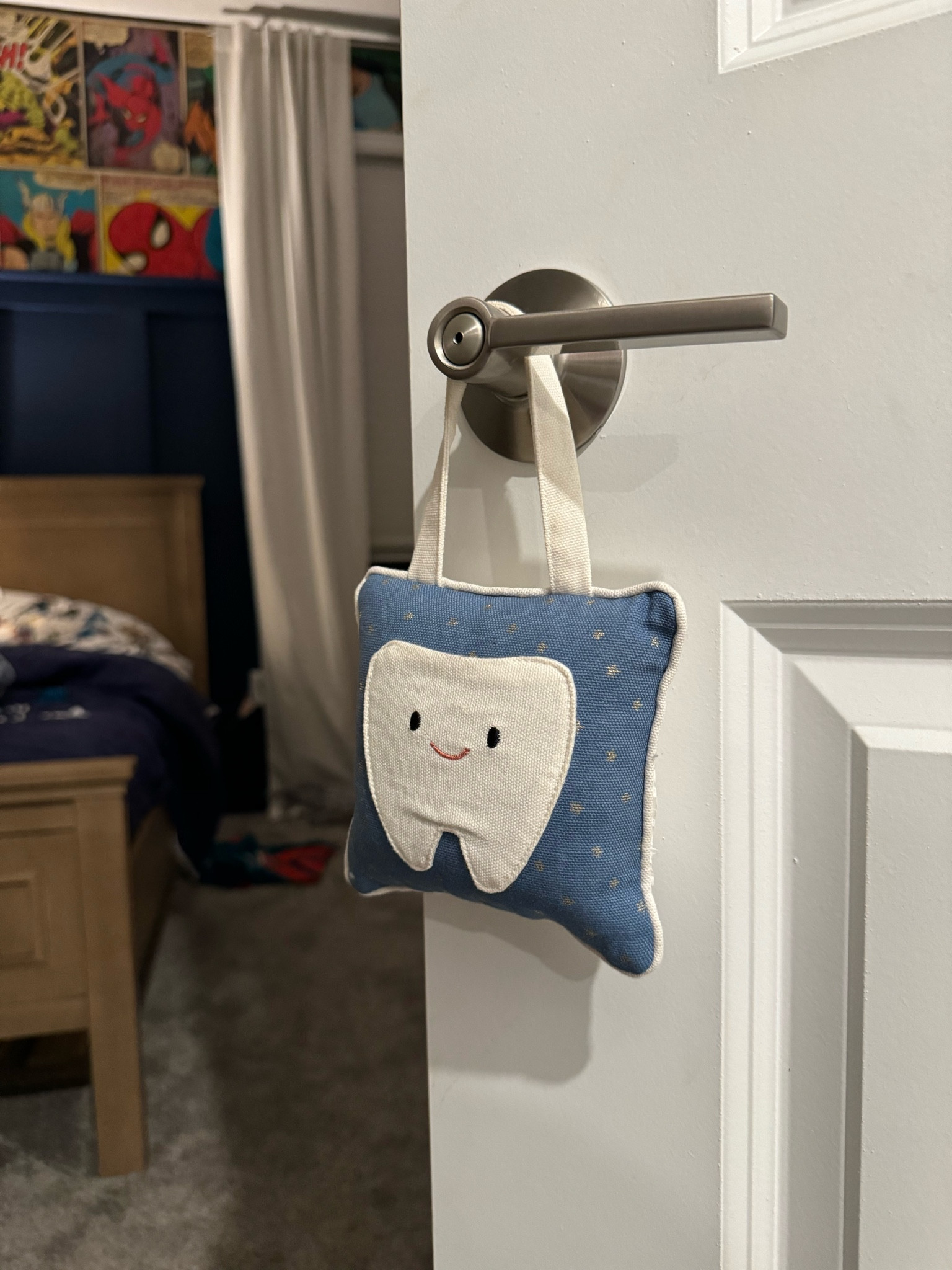 Tooth fairy pillow! Makes it SO much easier to make a visit to your home without waking your little one :) best part, it’s $5 !! 

#LTKfamily #LTKkids
