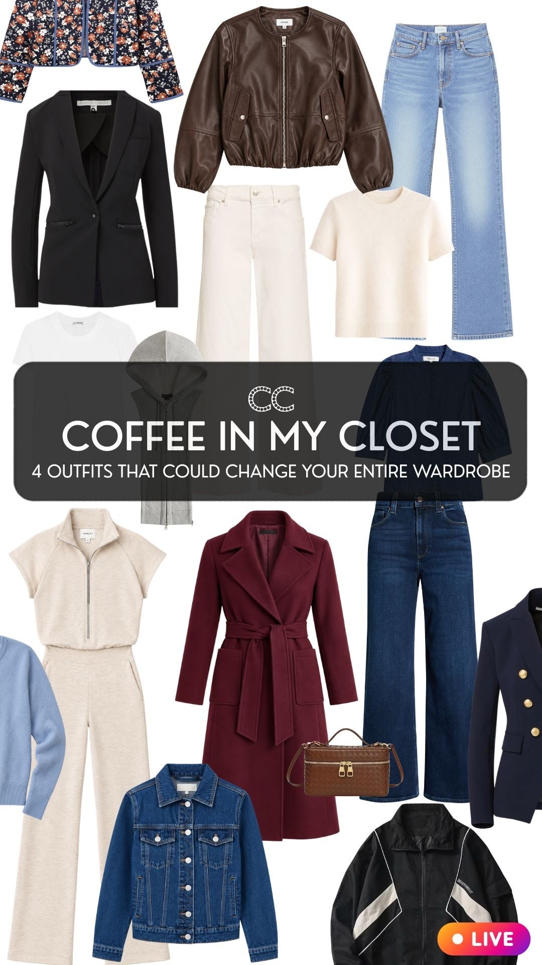 Do you ever think she must have a ton of clothes I never see her in the same thing? I’m actually a proud outfit repeater. My secret is my trademark capsule wardrobe kickstarters. 2 pieces one outfit ➡️ a new wardrobe. Done.

Promo codes
JENNIFERXSPANX - white jeans, jumpsuit, corduroy pants. 

Splendid promo code CC20 (lace top and fringe cardigan)