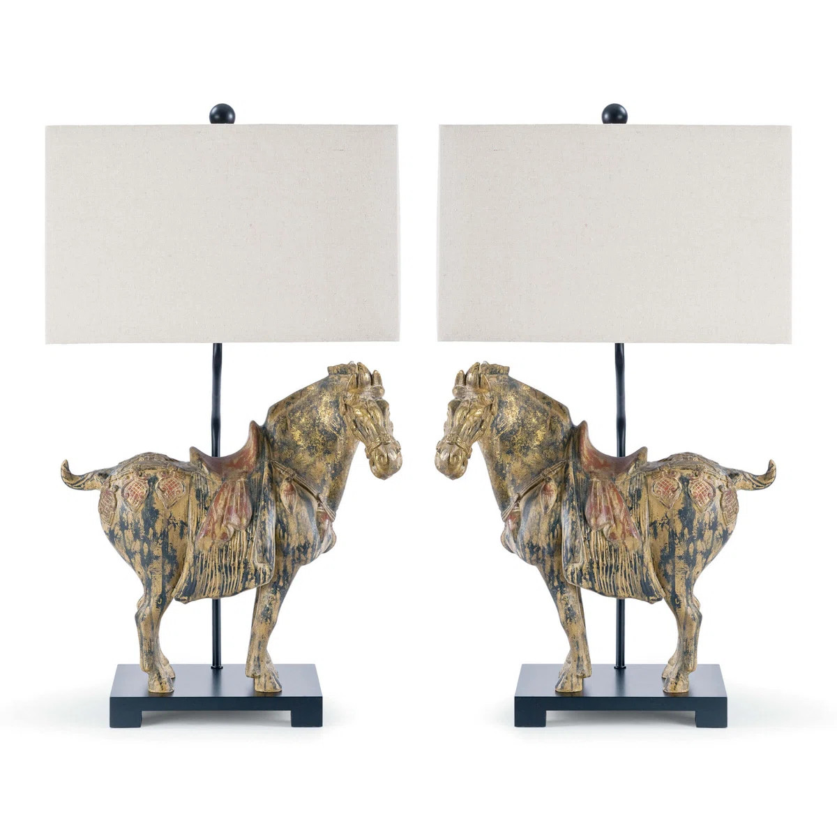 Dynasty Horse Table Lamp (Set of 2) | Perigold