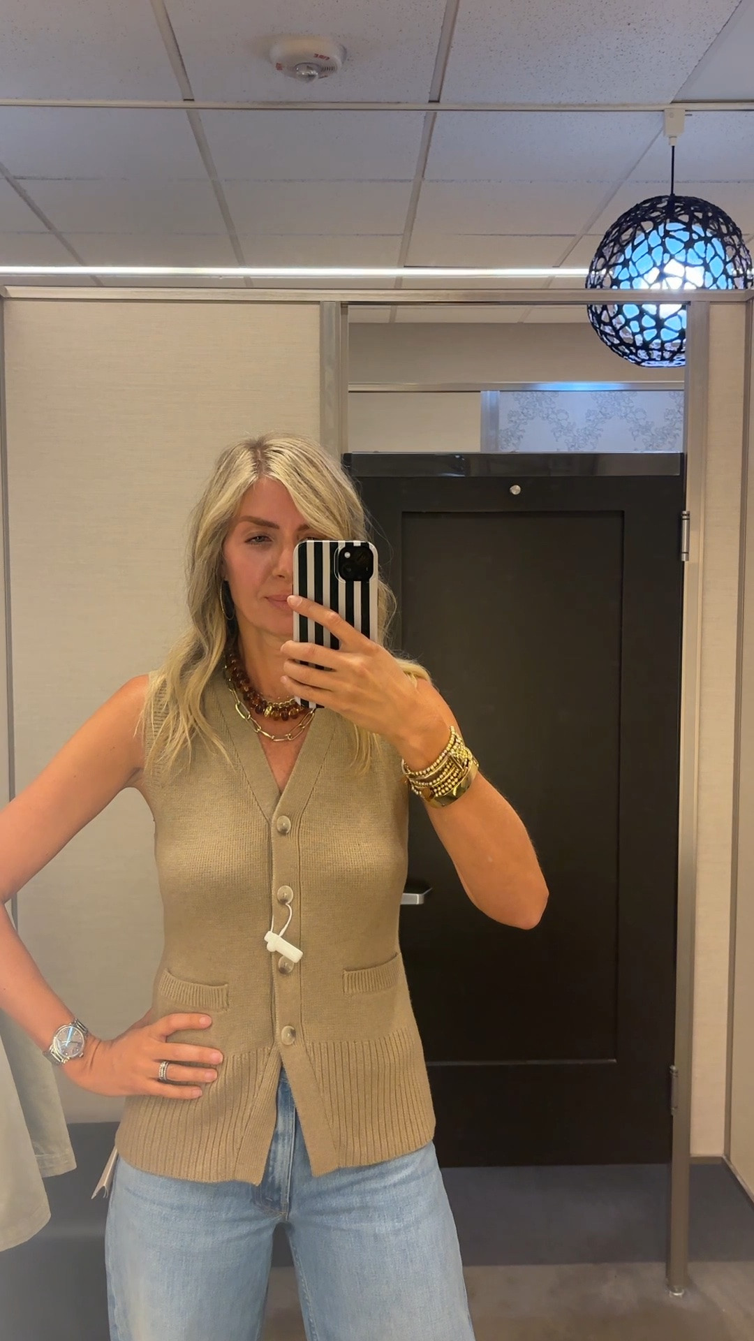 The sweater vest that surprised us at the Nordstrom Anniversary Sale 👇 A neutral knit vest is one of those pieces that seems simple until you put it on — and then you realize how many outfits it just solved. Dana tried this Pistola one on and it’s a yes from us. Linked below! 👇

#LTKOver40 #LTKSaleAlert #LTKWorkwear