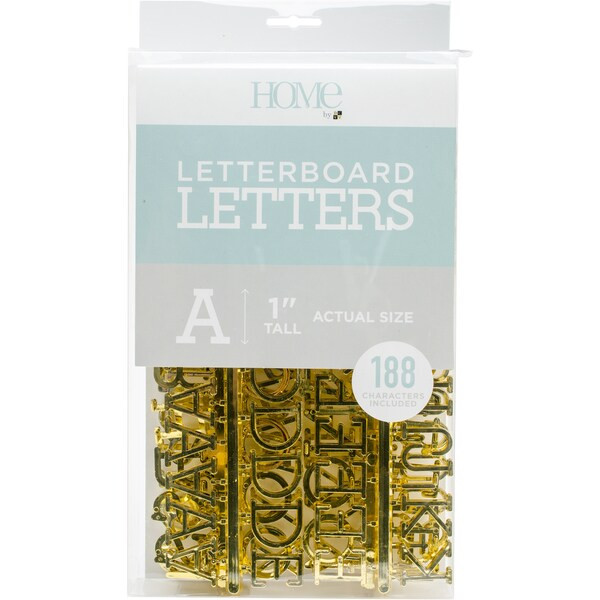 DCWV Letterboard Letters & Characters 1" 188/Pkg | Bed Bath & Beyond