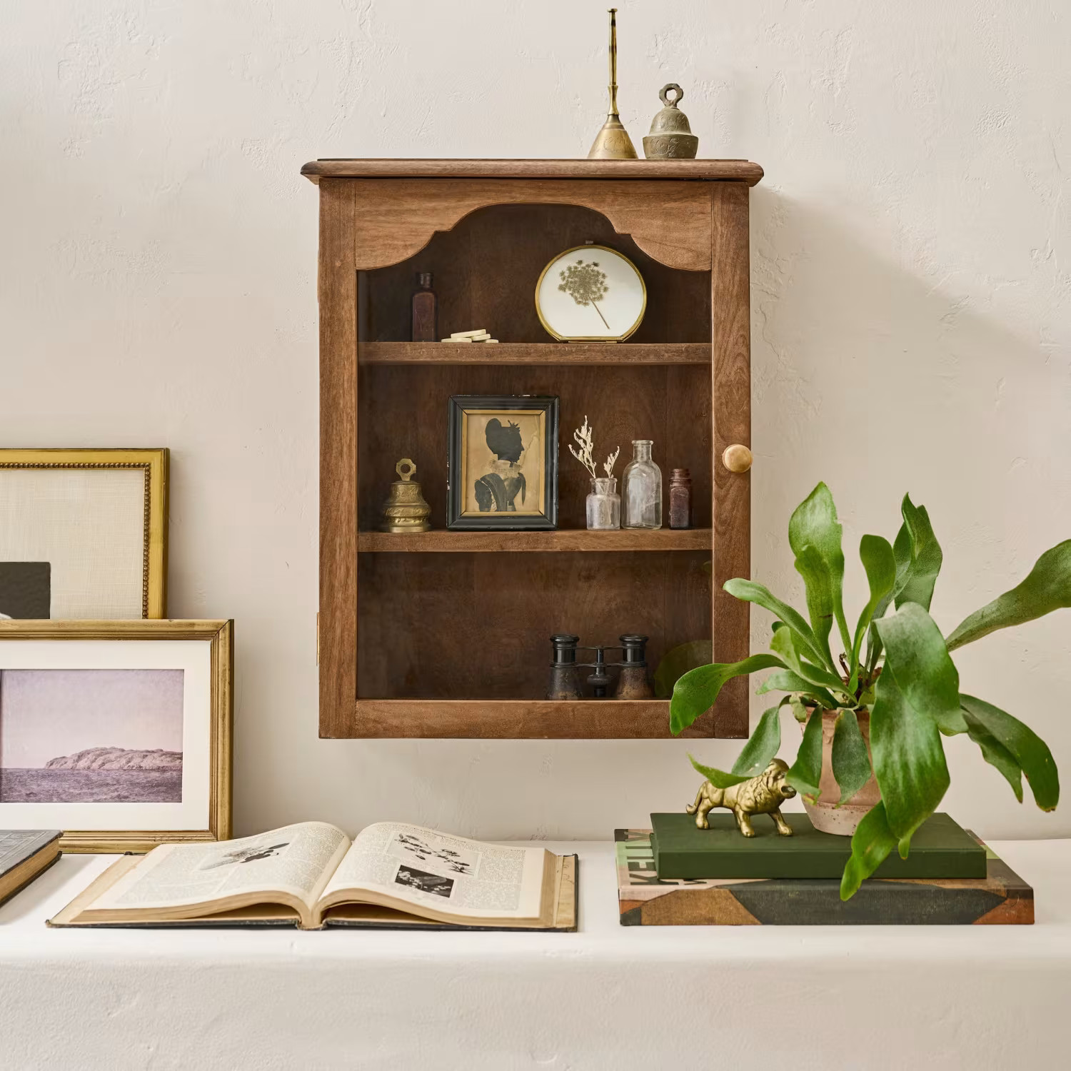 Your Story Wooden Display Cabinet | Magnolia