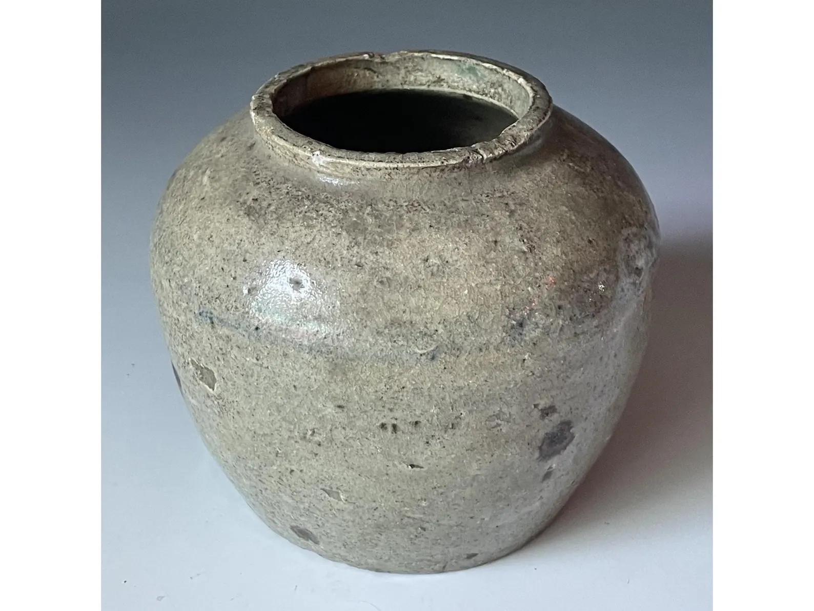 Antique Chinese Ming - Qing Dynasty Grey Stoneware Ceramic Ginger Jar Pot | Etsy (US)