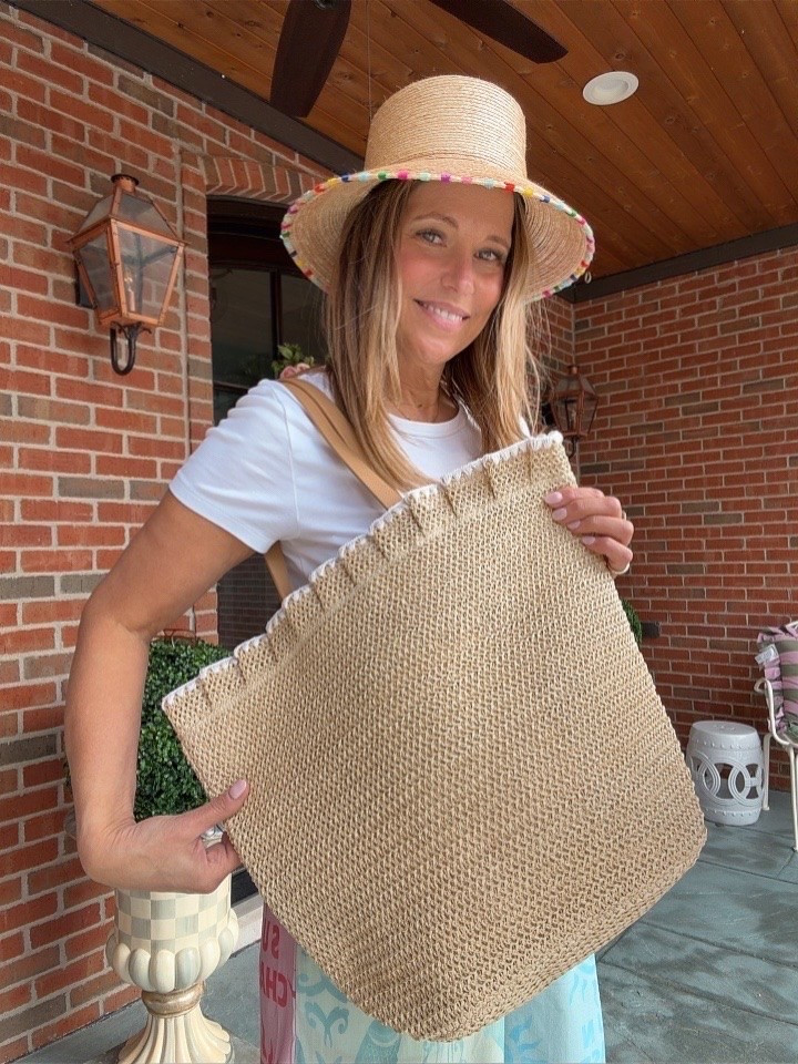 Summertime brings farmers markets, street fairs and days at the beach. A large tote and hat is always my go-to for weekend festivities. s

#LTKSeasonal #LTKOver40 #LTKMidsize