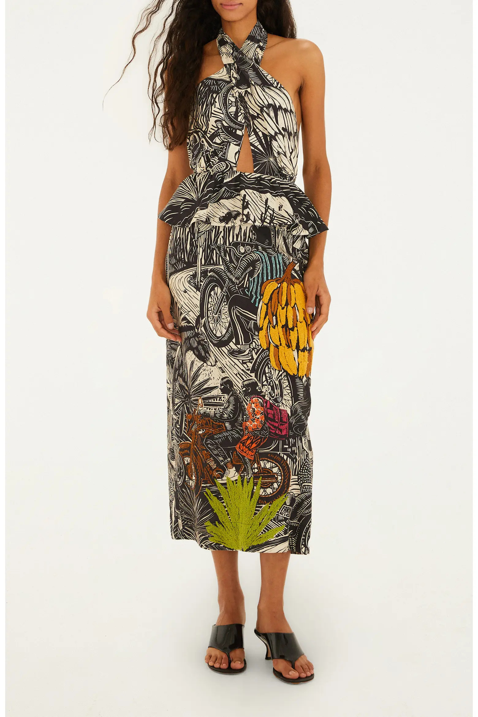 FARM Rio Ruta Embroidered Maxi Dress (Women) | Nordstrom | Nordstrom